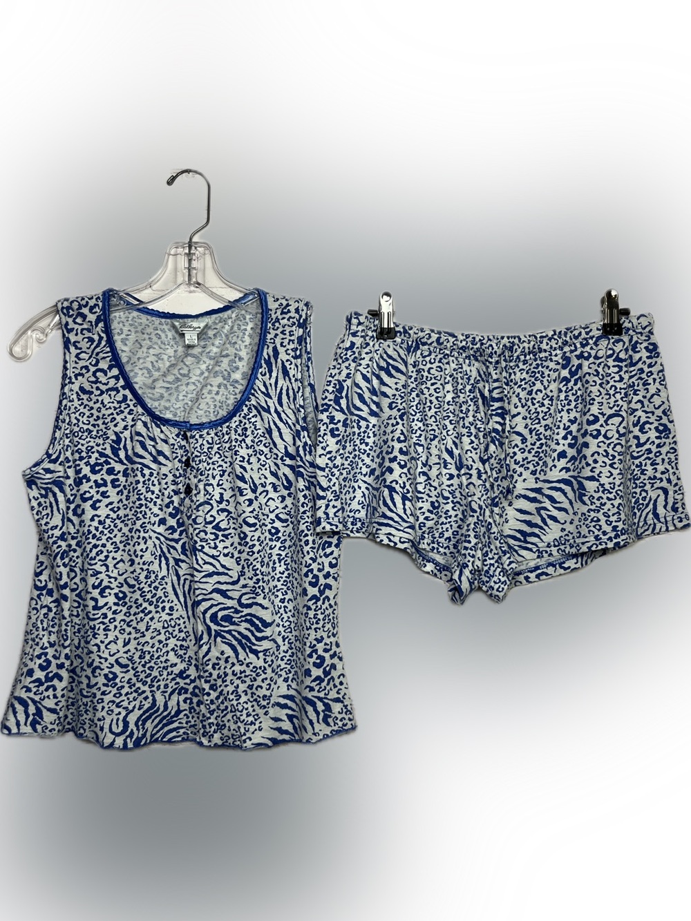 Kathryn Sleeveless Top and Shorts Pajama Set